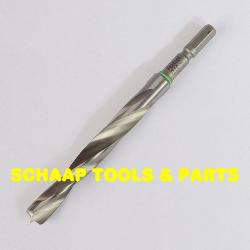 Centrotec houtspiraalboor 10 mm met centreerpunt en 2 snijkanten FastFix aansluiting | 492518